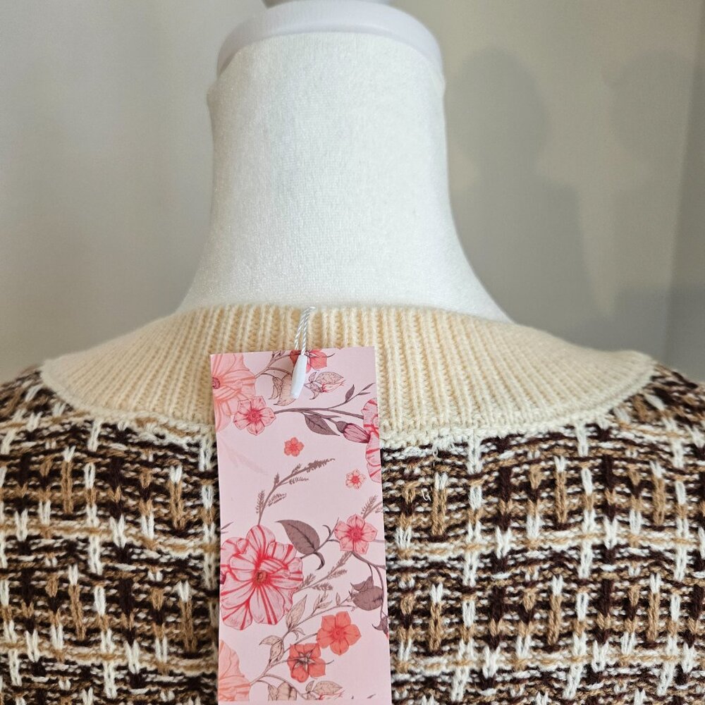 MOD Plaid Pattern Vest - Picture 2 of 5